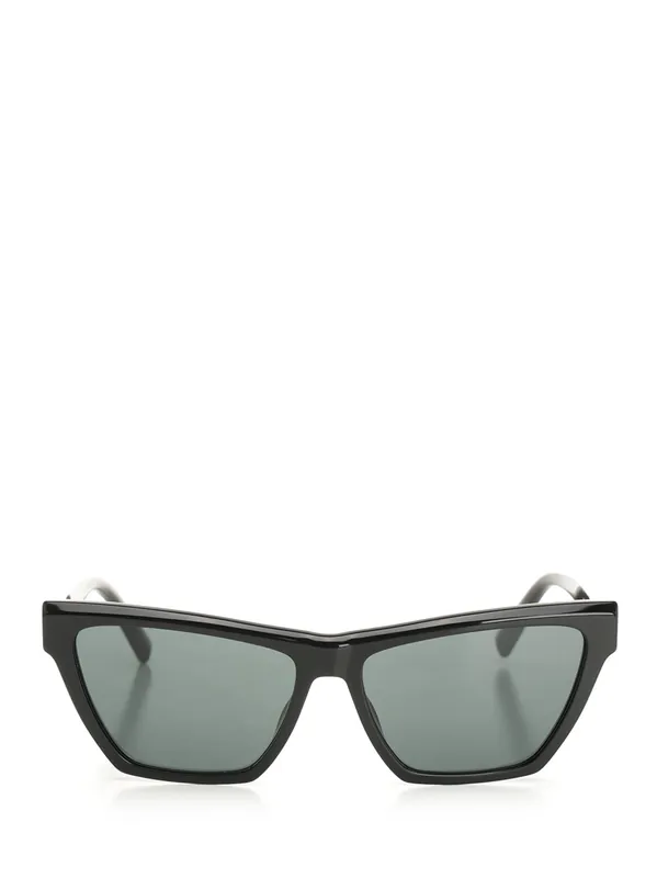 Cat Eye Sun Glasses Black - Saint Laurent