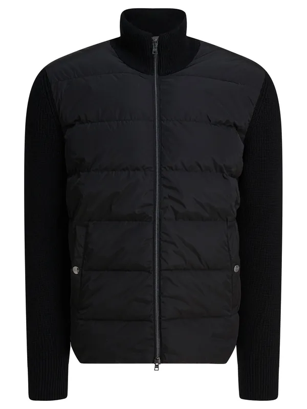 Wool Down Jacket Comforter Jackets And Coats Black - Herno