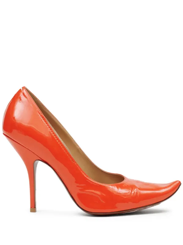 100mm Leather Pumps - Maison Margiela