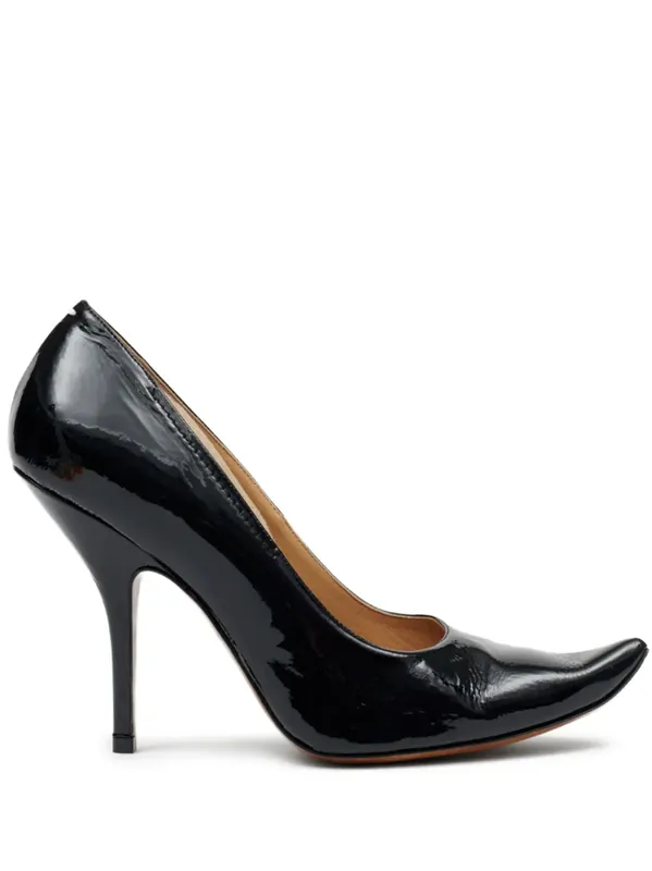 100mm Leather Pumps - Maison Margiela