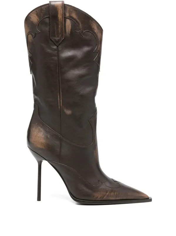 Stiletto Heel Boots - Paris Texas