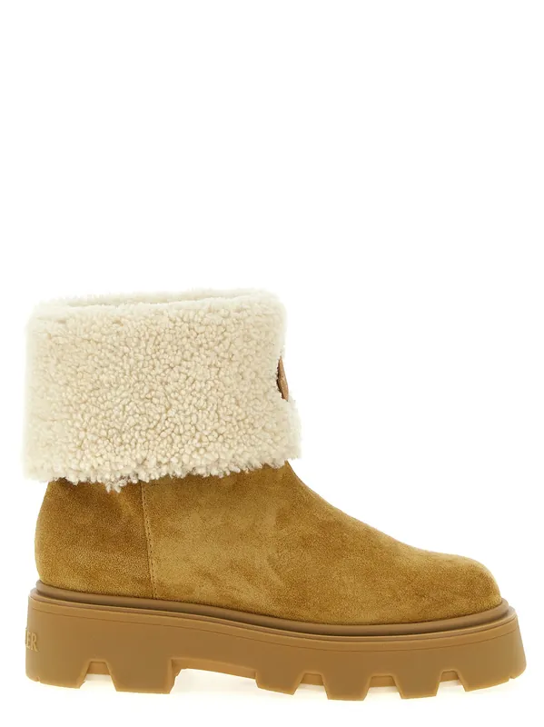 Aurea Boots And Ankle Boots Beige - Moncler