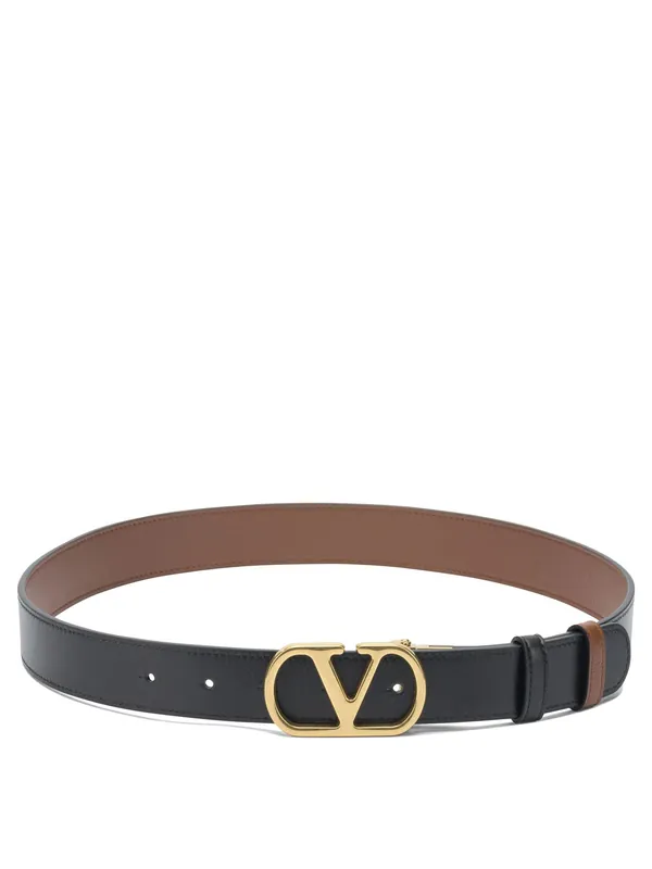 Vlogo Signature Belts Black - Valentino Garavani