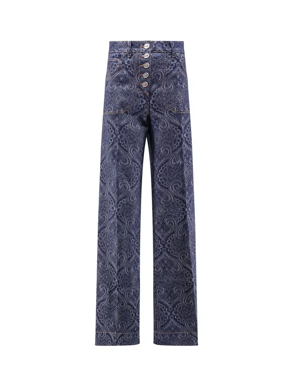 Paisley Motif Jeans - Etro