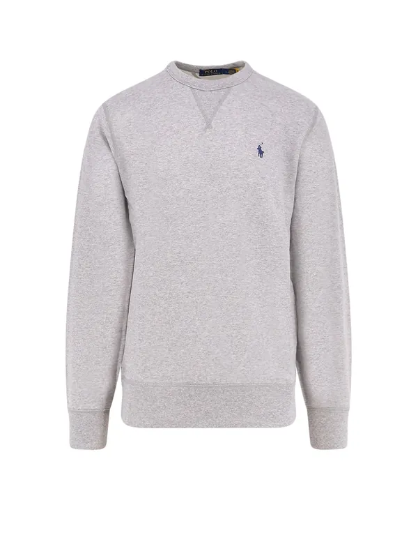 Cotton Blend Sweatshirt With Logo - Polo Ralph Lauren