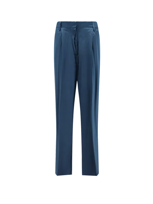 Portias Satin Trousers - Dries Van Noten
