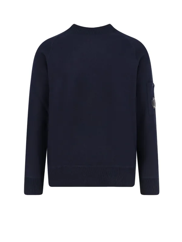 Wool And Cotton Felted Sweater - C.P.Company