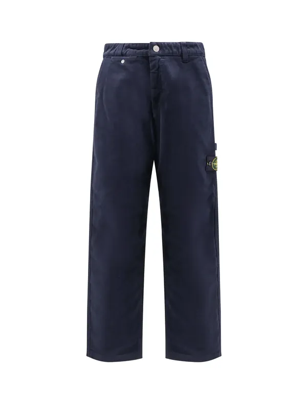 Organic Velvet Trousers - Stone Island