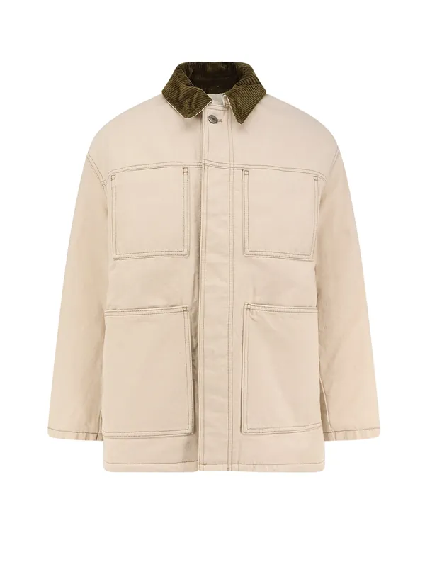 Padded Denim Jacket - Ami Paris