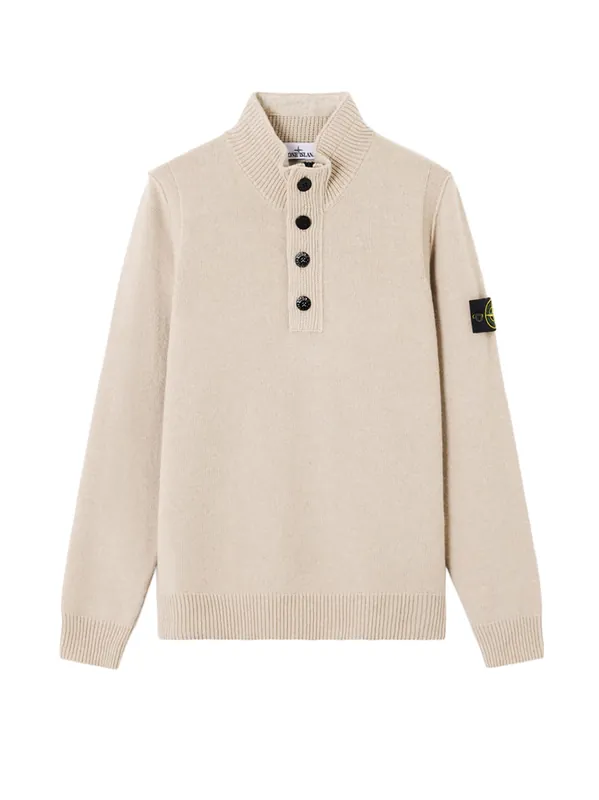 Wool Blend Sweater - Stone Island