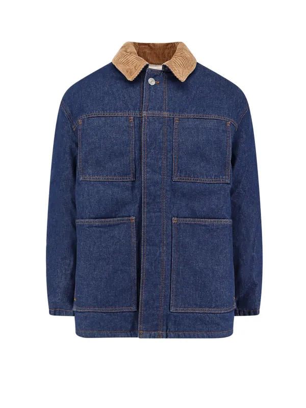 Padded Denim Jacket - Ami Paris