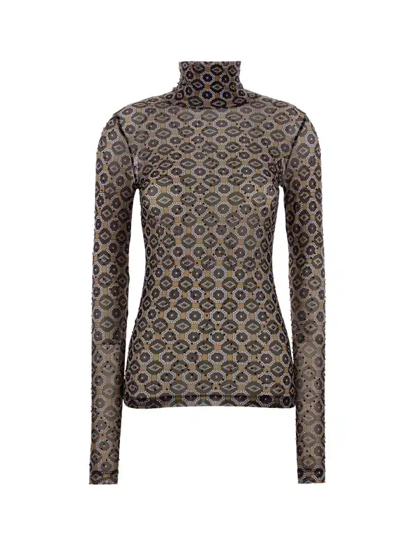 Hoyser Top With Sequins - Dries Van Noten