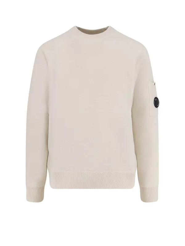 Felted Wool And Cotton Sweater - C.P.Company