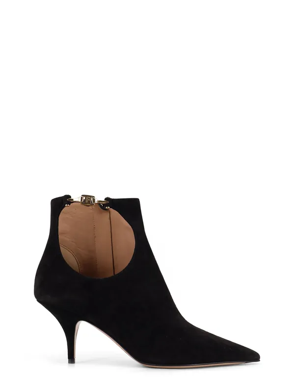Agia 70 Suede Ankle Boots - Ferragamo