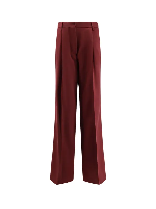 Portias Wool Trousers - Dries Van Noten