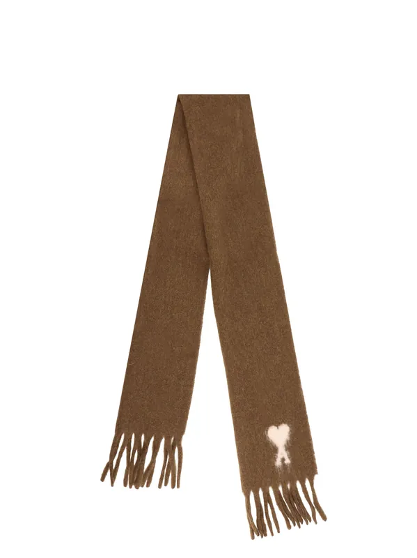 Alpaca Blend Scarf - Ami Paris