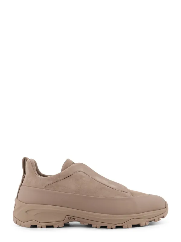 Triple Stitch Suede Low-Top Sneakers