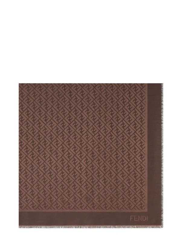 Organic Silk And Wool Shawl - Fendi