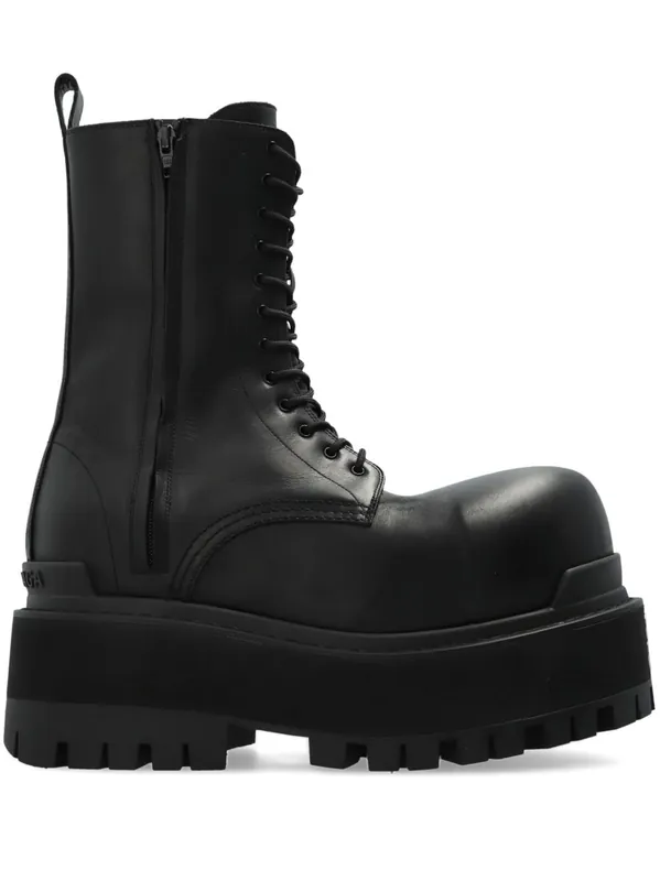 Giant Leather Boots - Balenciaga