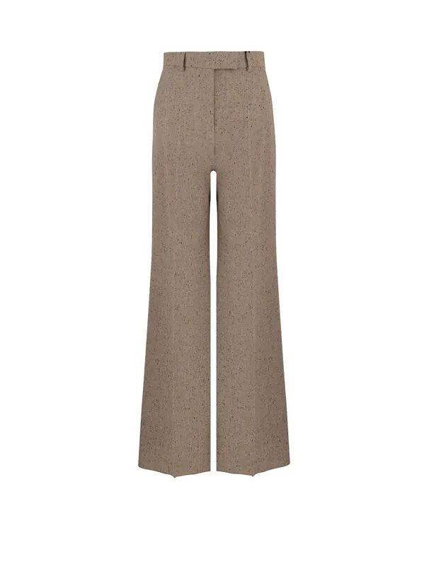 Virgin Wool Trousers - Valentino Garavani