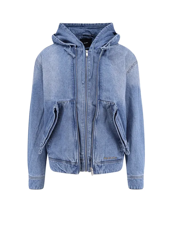 Hooded Denim Jacket - Axel Arigato