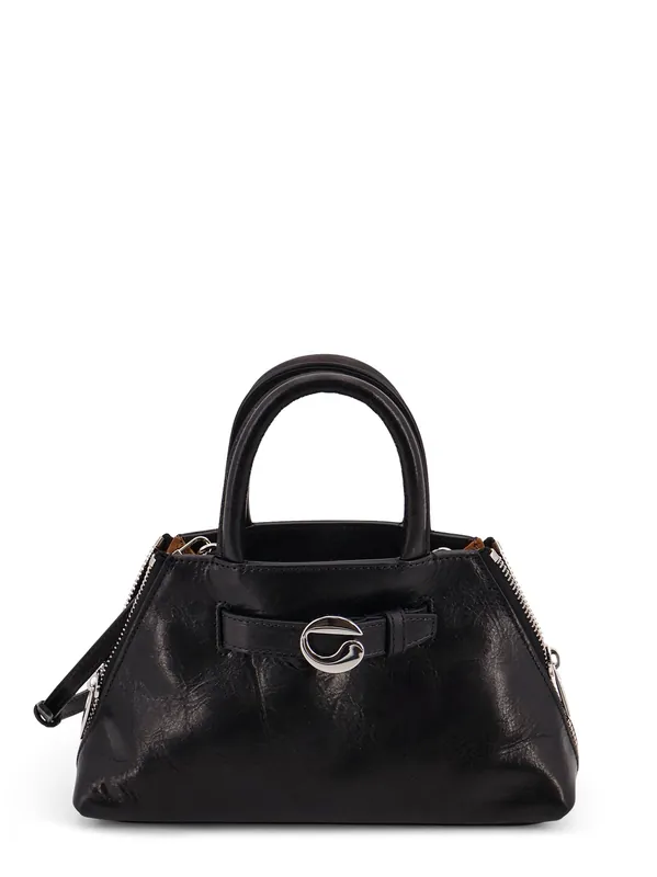 Mini Data Leather Shoulder Bag - Coperni