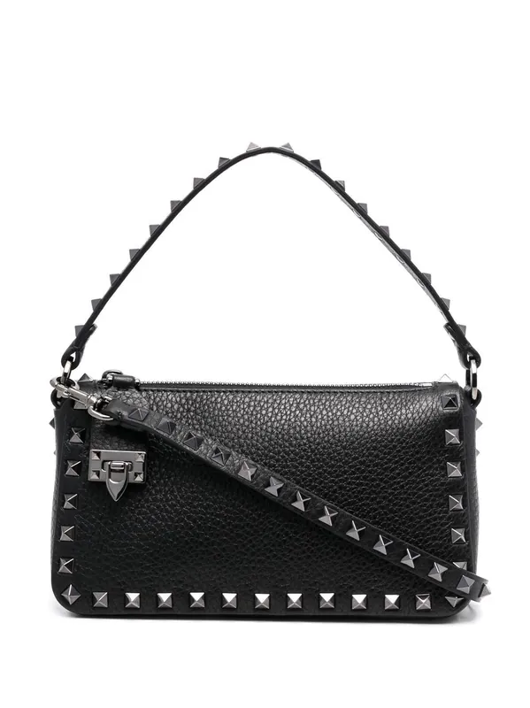 Rockstud Small Leather Shoulder Bag - Valentino Garavani
