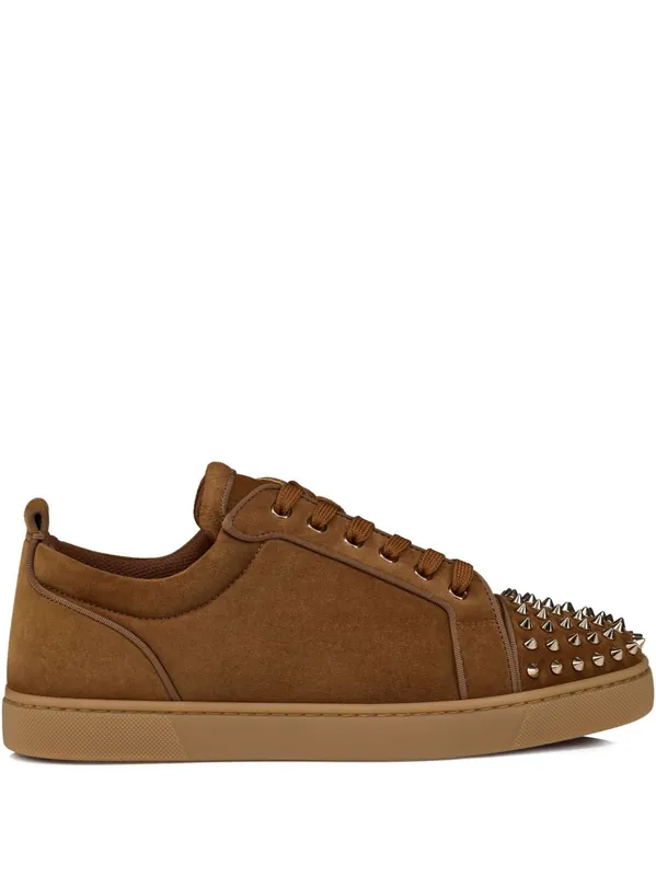 Louis Junior Leather Sneakers - Christian Louboutin