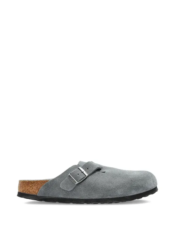 Boston Suede Leather Slippers - Birkenstock
