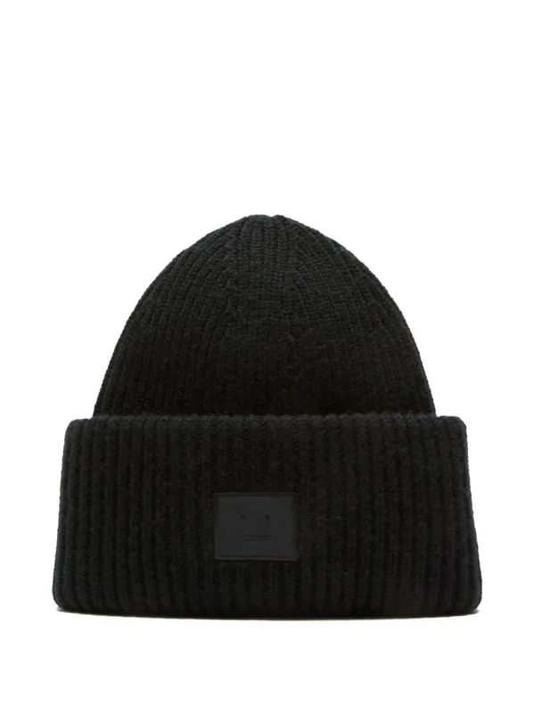 Logo Wool Beanie - Acne Studios