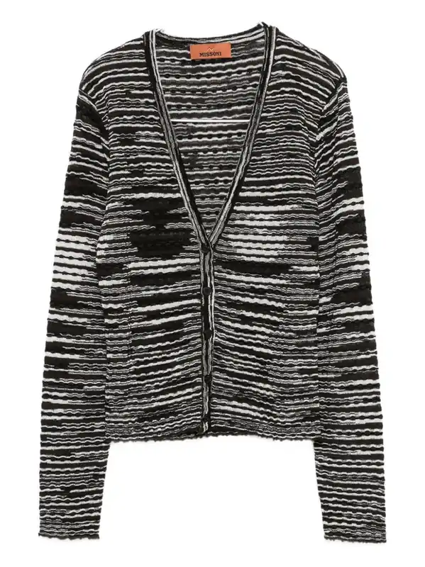 Wool Blend Cardigan - Missoni