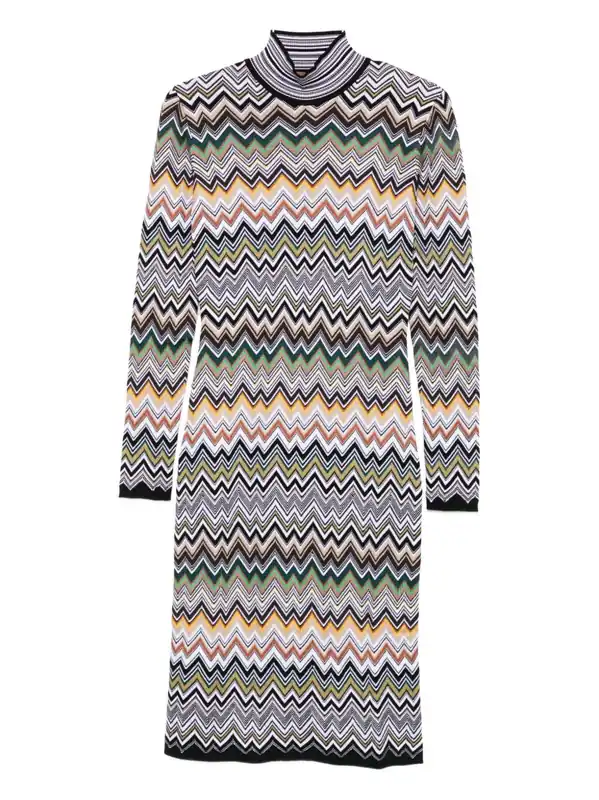 Wool Blend Midi Dress - Missoni