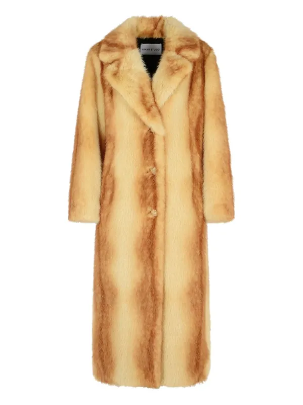 Nora Faux Fur Coat - Stand Studio
