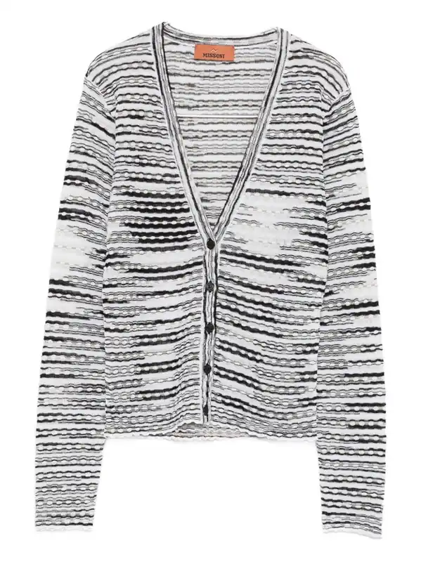 Wool Blend Cardigan - Missoni
