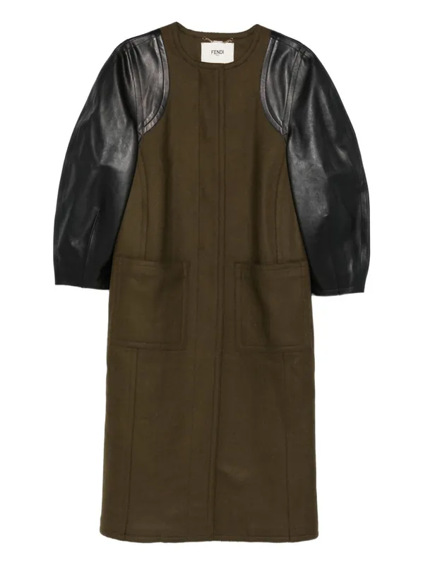 Wool Coat - Fendi