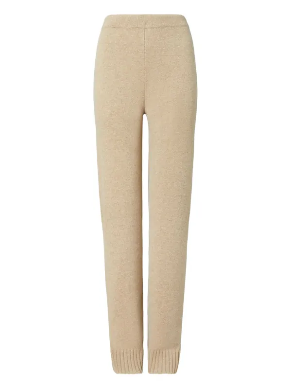 Wool Knitted Trousers - Tory Burch