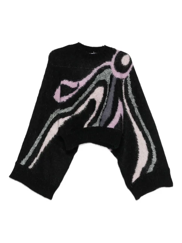 Wool Printed Sweater - Pucci