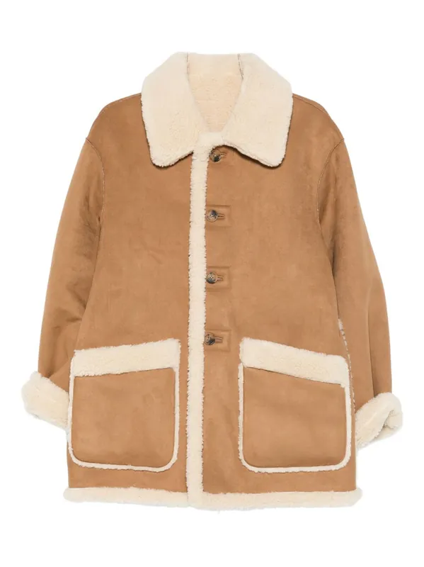 Faux Leather Jacket - Dunst