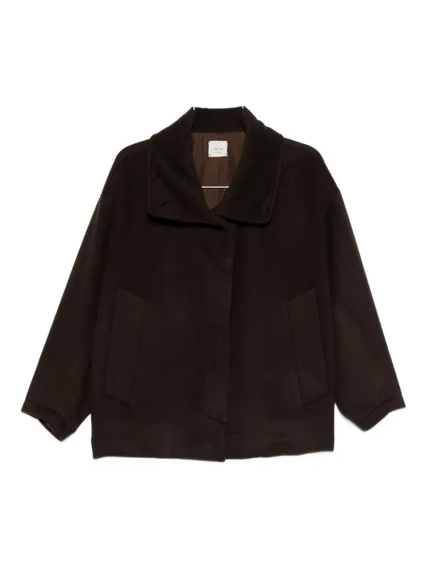 Wool Caban Coat - Alysi