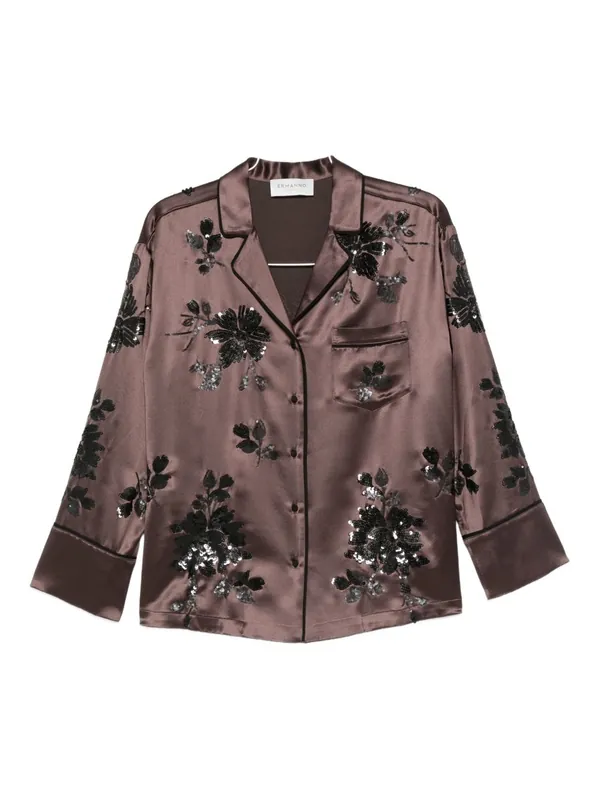 Embroidered Shirt - Ermanno Firenze