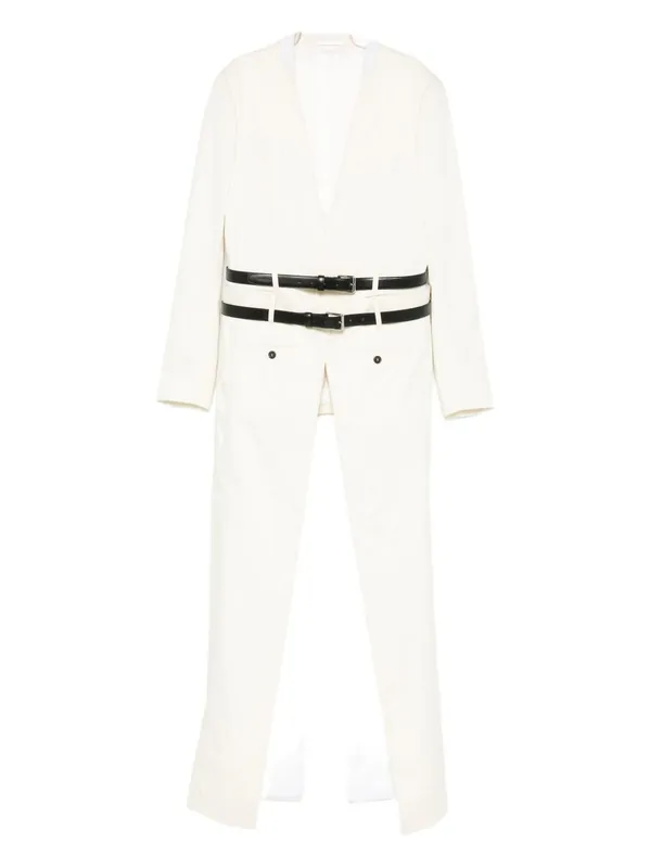 Belted Double-Breasted Coat