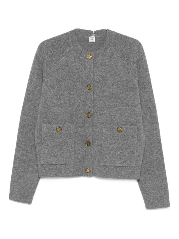 Cashmere And Wool Cardigan - Toteme