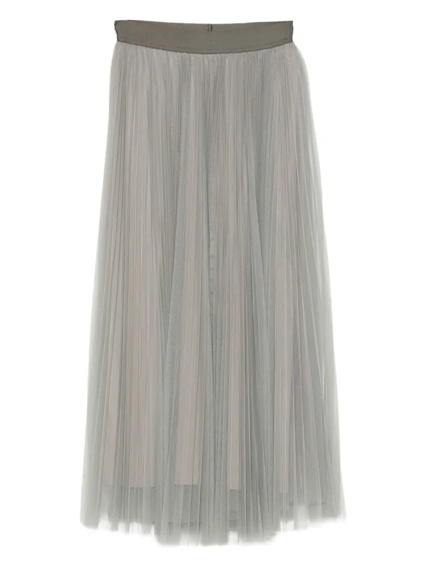 Tulle Long Skirt - Forte_Forte