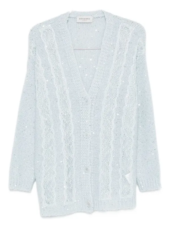 V-Necked Cardigan