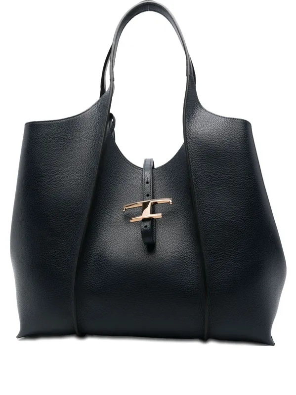 Medium Leather Tote Bag - Tod's