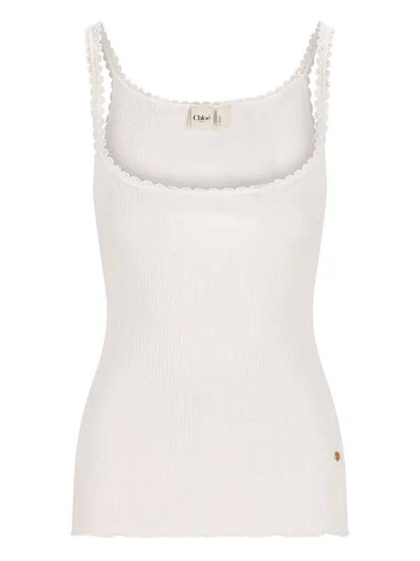 Cotton Tank Top - Chloé