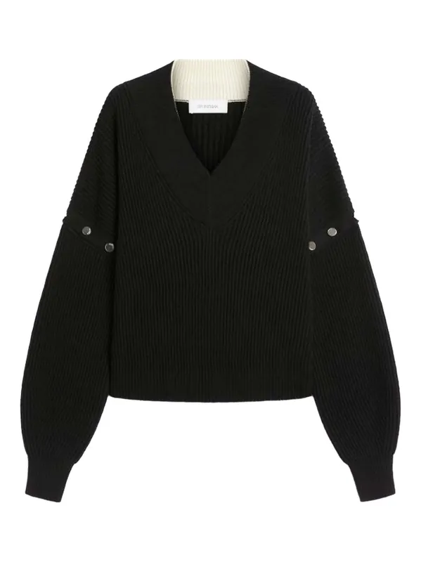 V-Neck Wool Sweater
