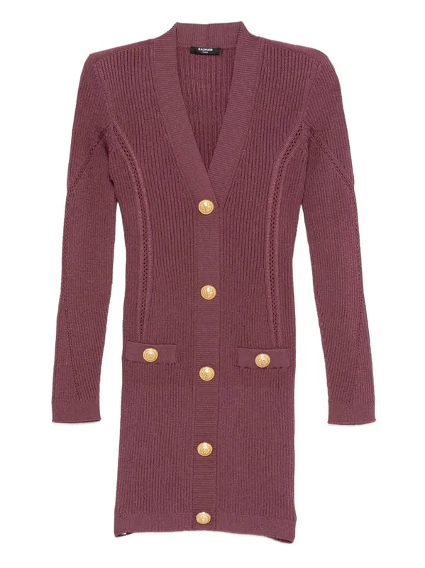 V-Necked Short Dress