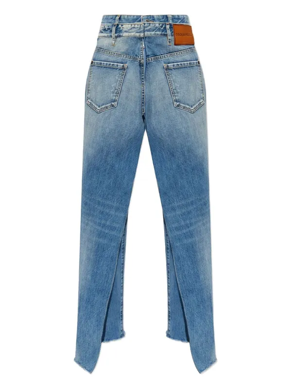 Layered Denim Jeans - Dsquared2