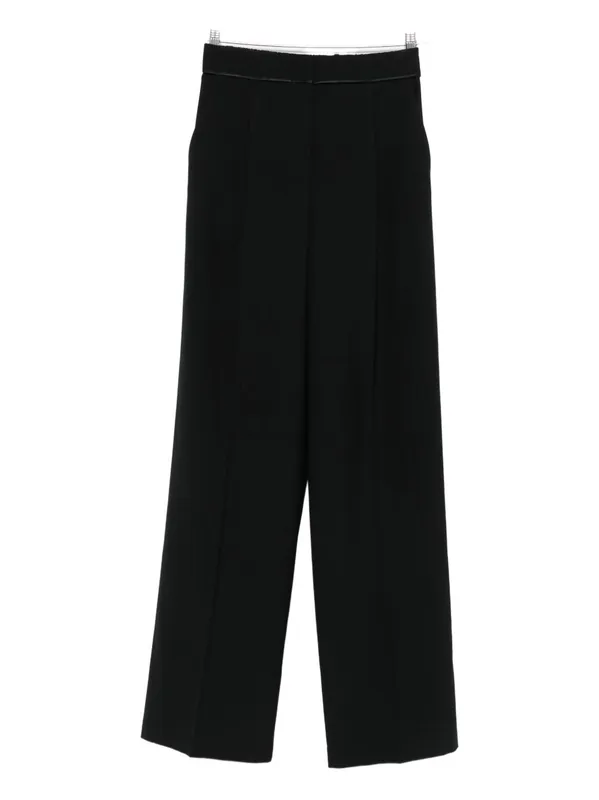 Wool Blend Trousers - Forte_Forte